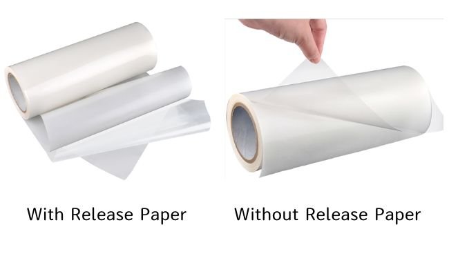 The Difference Between Hot Melt Adhesive Film With Release Paper And Without Release Paper